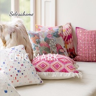 Pink Pillow Cushion Cushion Neck Pillow Quilt Pillow Decoration Sofa Pillow Sofa Cushion Household B