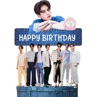 RAIKANTOPENI BRIGHT WIN CAKE TOPPER