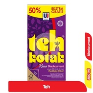 Ultra teh kotak Blackcurrant kemasan kotak 300ml.