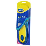 Scholl gel activ (EVERYDAY) แผ่นรองพื้นรองเท้าสำหรับผู้หญิง สินค้าลิขสิทธิ์แท้ เจลแอคทีฟสำหรับทุกๆวัน