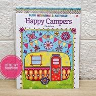 Gramedia Coloring Book and Activities Happy Campers Picnic Ceria Softcover