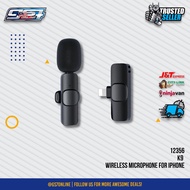 K8 K9 K39 WIRELESS MICROPHONE FOR TYPE-C, LIGHTNING OR AUX 3.5mm