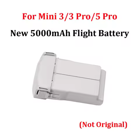 New 5000mAh Flight Battery for DJI Mini 3/3 Pro/5 Pro Accessories Nominal Voltage 7.38V 5000mAh 28.4