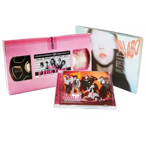F (x) 3-Album Set (Nu ABO/Chu~/Pink Tape) CD + Photo Books + Signed Cards - K-Pop Iconic Collection