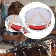 [Adepe] Stainless Steel Snare Drum with Drumsticks and Strap Beginner Musical Instruments Drum Pad P