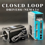 Closed Loop Nema34 stepper motor+Brake 3HSS2208H-86/ Driver + Hybrid Servo 3HSS2208H-86