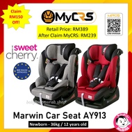 Car Seat Sweet Cherry Marwin Car Seat AY913 ( Newborn ~36kg) Convertible Car Seat Murah Baby & Kids