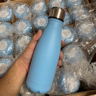 (FREE Bag) BOWLING BLUE Stainless Steel Thermal Water Bottle 375ml