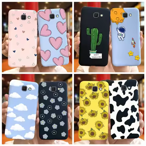 For Samsung Galaxy J7 Prime Back Cover Silicone Cute TPU Phone Case For Samsung J7Prime 2 G611F G610