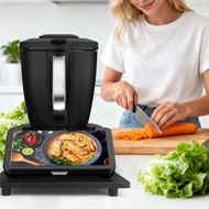 [GRCEKRIN] Silicone Protective Cover for Thermomix TM7 -  Stylish Black Shield!