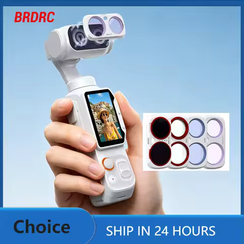 BRDRC Lens Filters Set for Insta360 Luna Ultra Camera Photography Lens Video Accessories CPL VND LPR