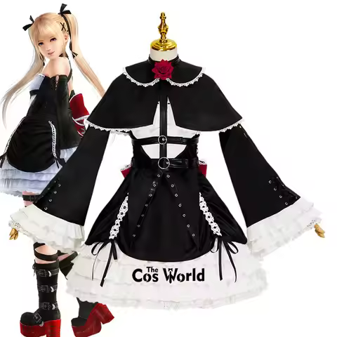 Dead or Alive Marie Rose Dress Uniform Outfits Games Cosplay Costumes
