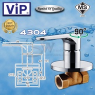 VIP HEAVY DUTY 1/2 Inch | 3/4 Inch CHROME CONCEALED SHOWER STOPCOCK SHOWER CONTROL VALVE 100% BRASS