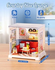 ROBOTIME DWS05B DIY - (鄉村藍色休息室)