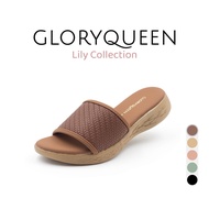 GLORYQUEEN Lily Collection Lightweight Women Comfort Sandal Selipar Wanita Ringan