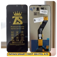 Lcd ts touchscreen infinix Smart 7 x6515 / Smart 7 HD X6517 / Hot 30i X669 / itel P40 / S23 / A60 / 