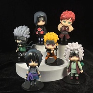 [Ready Stock] Six Types Q Version Naruto Itachi Gaara Naruto Sasuke Doll Kakashi Car Decorations Gen