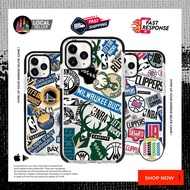 NBA MILWAUKEE BUCKS (Black Border) Bumper Case Basketball Team 7 8 7PLUS 8PLUS X XR XSMAX 11 11PRO 1