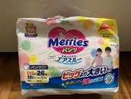 花王Merries 尿片(XXL碼拉拉褲)全新無開過
