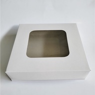 9x9x2 inches for Egg pie &others pastry made with window top&bottom (pack by 10's)