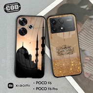 Glass Softcase For poco F6 & poco F6 PRO - Cellphone Case poco F6 & poco F6 PRO [T20].