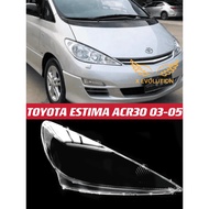 TOYOTA ESTIMA ACR30 HIGH SPEC 03 04 05 HEADLAMP COVER / HEADLIGHT COVER / HEADLAMP LENS / HEADLIGHT 