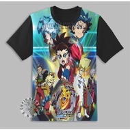 Beyblade Turbo Shirt for Boys, Unisex Anime T-Shirt, 3D Poster