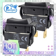 HY60C 3-Pin Rocker Switch 2-Pack Heavy-Duty for Motor Industrial Equipment Switch for Ships Type Mec
