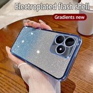 For Realme C51 Case Shockproof TPU Electroplated Glitter Phone Casing For Realme C51 Back Cover