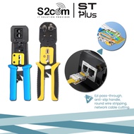 Ezi Rj45 Cat5 Cat6 Ez Pass-Through Connectors Crimping Tool
