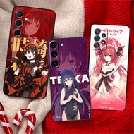 Soft black phone case for Samsung Galaxy S6 S7 S8 S9 S10 S10E S20 Lite S21 S23 S24 FE Plus Ultra 37H