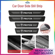 Carbon Fiber [4pc/set] Side Door Step Protector DIY Perodua Alza Axia Aruz Myvi Bezza Viva Accessories Aksesori