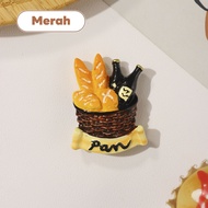Mumystation Magnet Tempelan Kulkas Bentuk Makanan Sticker Magnet Kulkas Lucu Makanan Magnet Kulkas