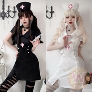 Slim-fit Nurse Costume (2 Colors) Next Day Delivery Ready Stock Invoice WULA Ula Pretty Nurse Costum