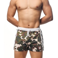 (((3 Colors) eXPONENT Special Forces-4D TECH Super Breathable Shorts (Camouflage Green, Camouflage B