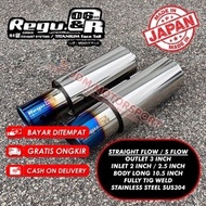Regu 06&R Straight Flow Exhaust Muffler ️‍