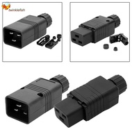 [TWINKLEF-Z]  Clearance sale 250V 16A C20/C19 AC Electrical Power Cable Cord Connector socket  for P