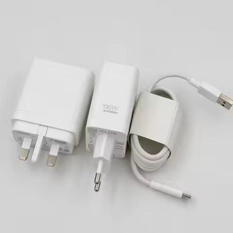 OPPO Find X8 Ultra 100W SuperVOOC EU UK Charger Fast Charging Power Adapter 10A USB C Cable For OPPO