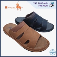 JJ MASTINI Men Comfort Cushion Sew Sandal Shoe | Kasut Lelaki Berjahit Tepi Selesa Raya 81555