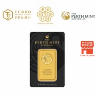 TURBO [PreOrder] [50GM] Perth Mint Gold Bar 9999Gold