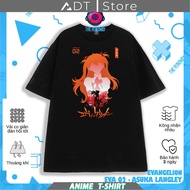 Áo phông Evangelion: Asuka Nam / Nữ 100% Cotton cho Nam / Nữ