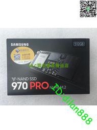 Samsung/三星970 PRO 512G 1T固態硬盤MLC M.2 NVME 2280 SSD 990