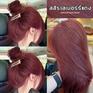 สีผมอินเทรนด์ปี 2025 STYLE FIT สีผมที่ดีที่สุดสำหรับนักเรียน เน้นการย้อมผมที่ทันสมัย สีดำธรรมชาติ ยา