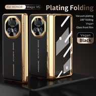 Honor Magic V5 CaseBuilt-in Screen ProtectorHinge ProtectionCamera Lens Protection Case for Honor Ma