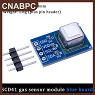 CNABPC โมดูลเซ็นเซอร์แก๊ส SCD41 SCD40โมดูลอุณหภูมิและความชื้นเครื่องมือสื่อสาร I2C แบบ2-in-1