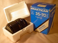 Pentacon Prakticar MC Auto 35-70mm F3.5-4.5 變焦鏡頭適用於 P