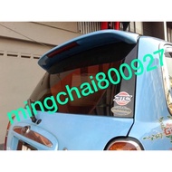 FRP spoiler L700 for kelisa cuore gino TR L7 daihatsu mira perodua LED light brake red n Clear lens 