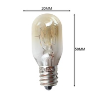 E12 110V 15W Salt Crystal Light Temperature Resistant Bulb for Refrigerator Oven Microwave Lighting