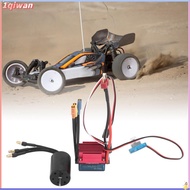 1qiwan-my 2435 3300KV Sensorless Brushless Motor with 35A ESC for 1/16 1/18 RC Car Truck
