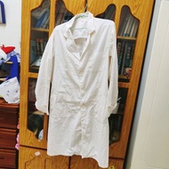 實驗衣 醫師袍 薄款 白袍